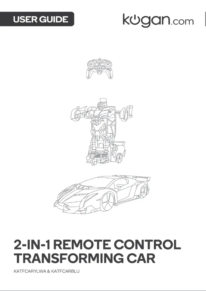 Imagen de la primera página del manual del dispositivo KATFCARBLUA