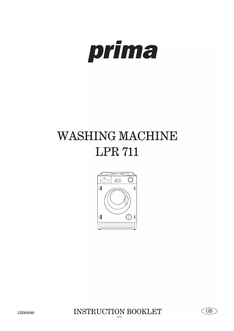 Imagen de la primera página del manual del dispositivo LPR711