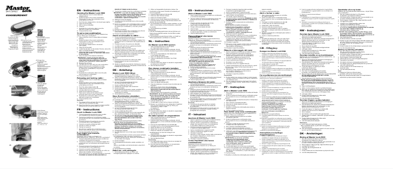 Imagen de la primera página del manual del dispositivo 5900EURDWHT