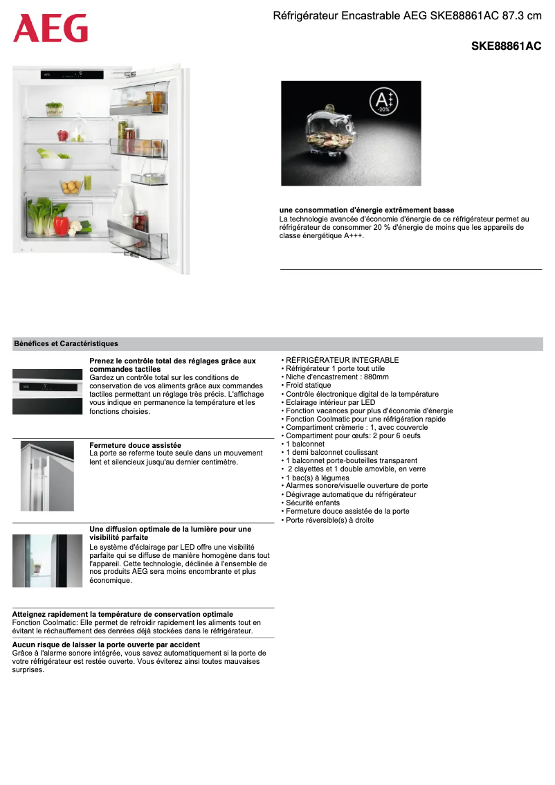 Imagen de la primera página del manual del dispositivo SKE88861AC