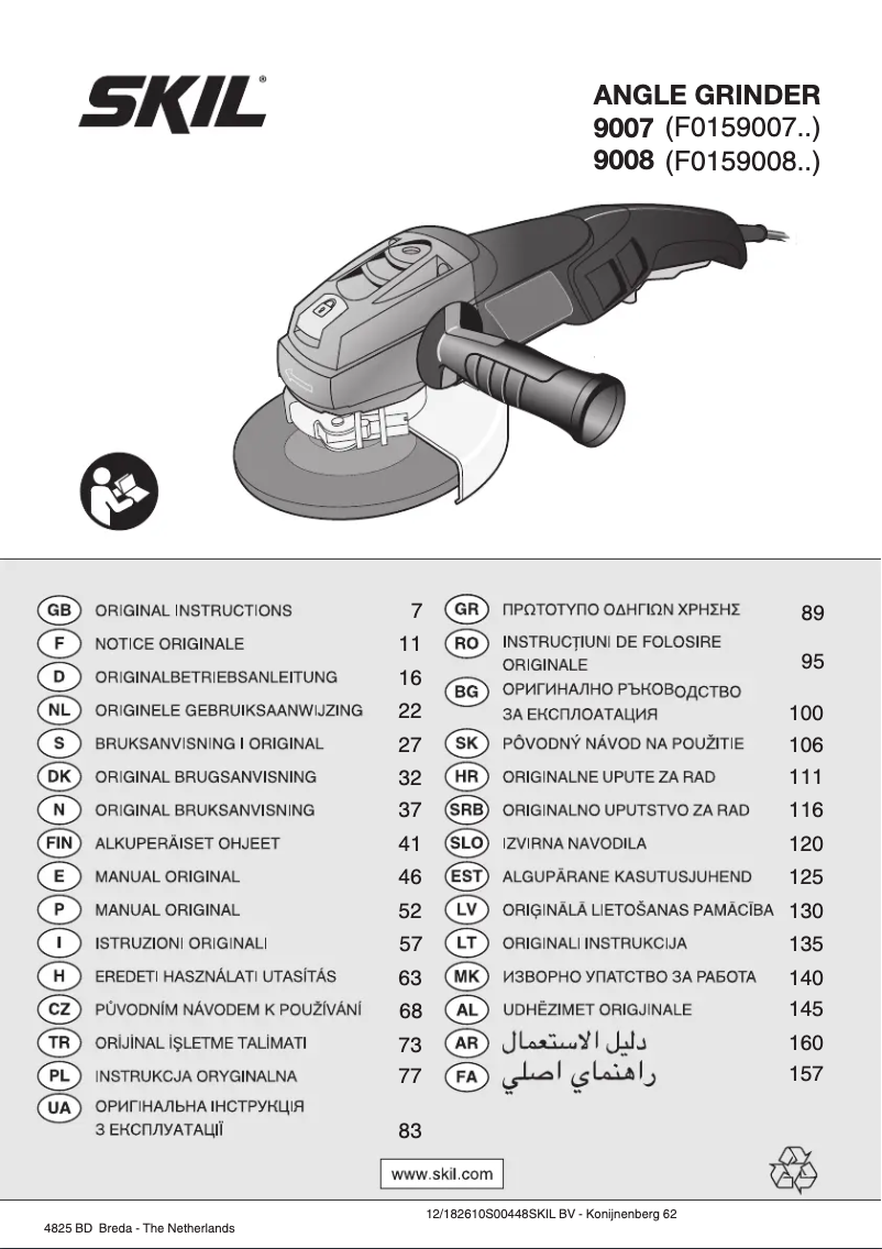 Imagen de la primera página del manual del dispositivo 9007 AA