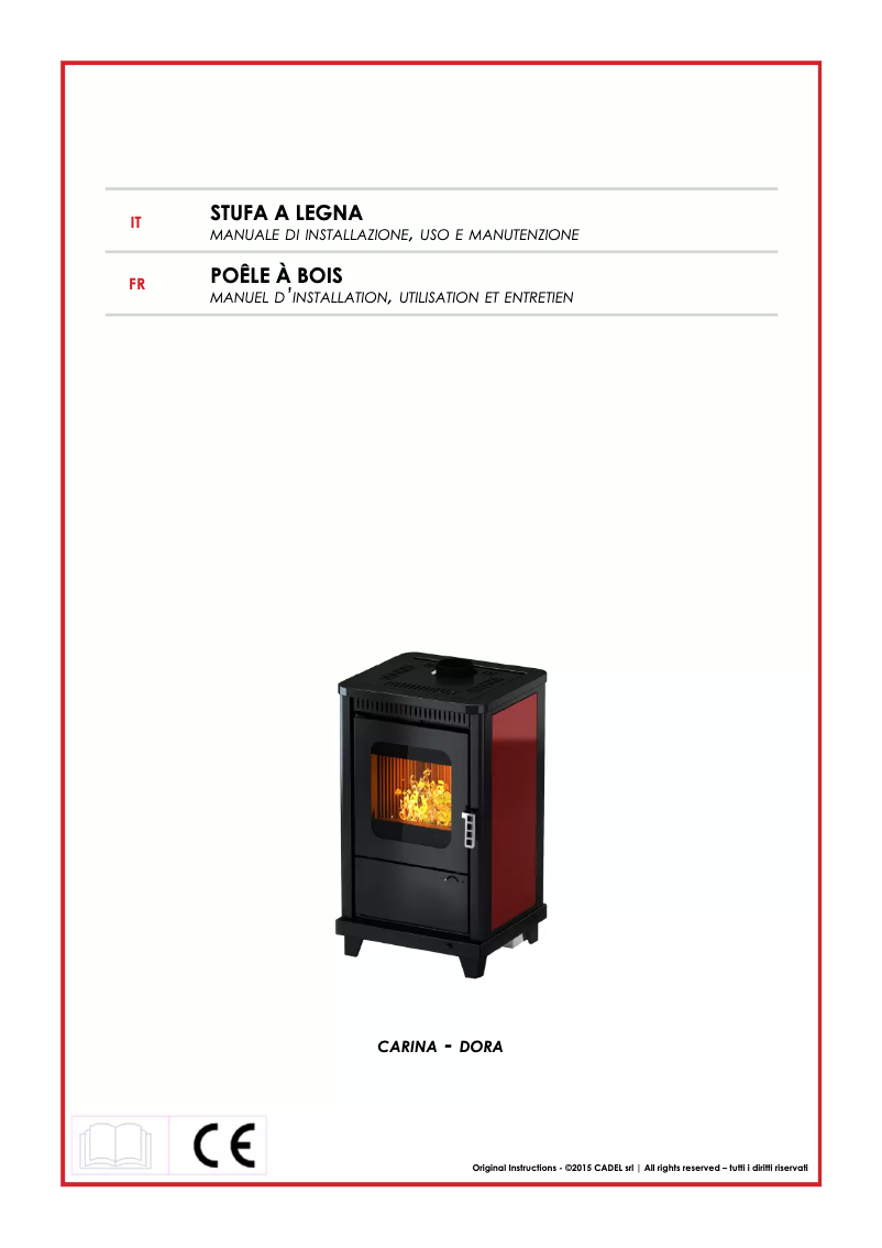 Imagen de la primera página del manual del dispositivo Carina