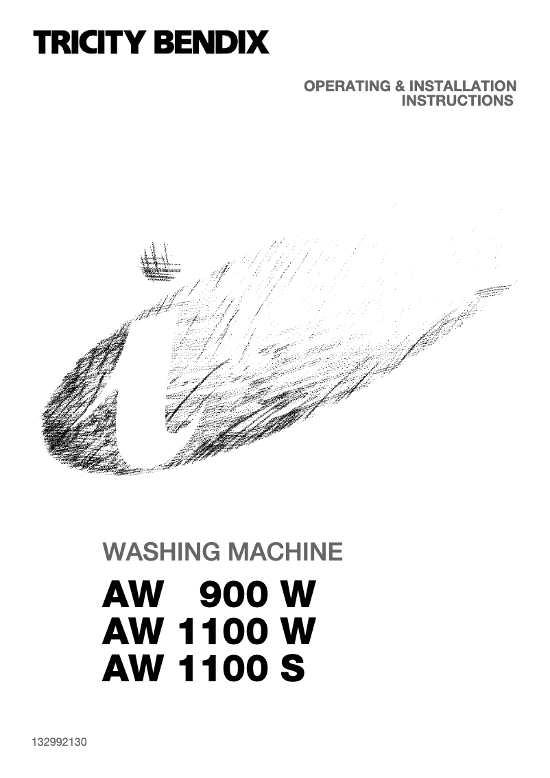 Imagen de la primera página del manual del dispositivo AW 1100 S