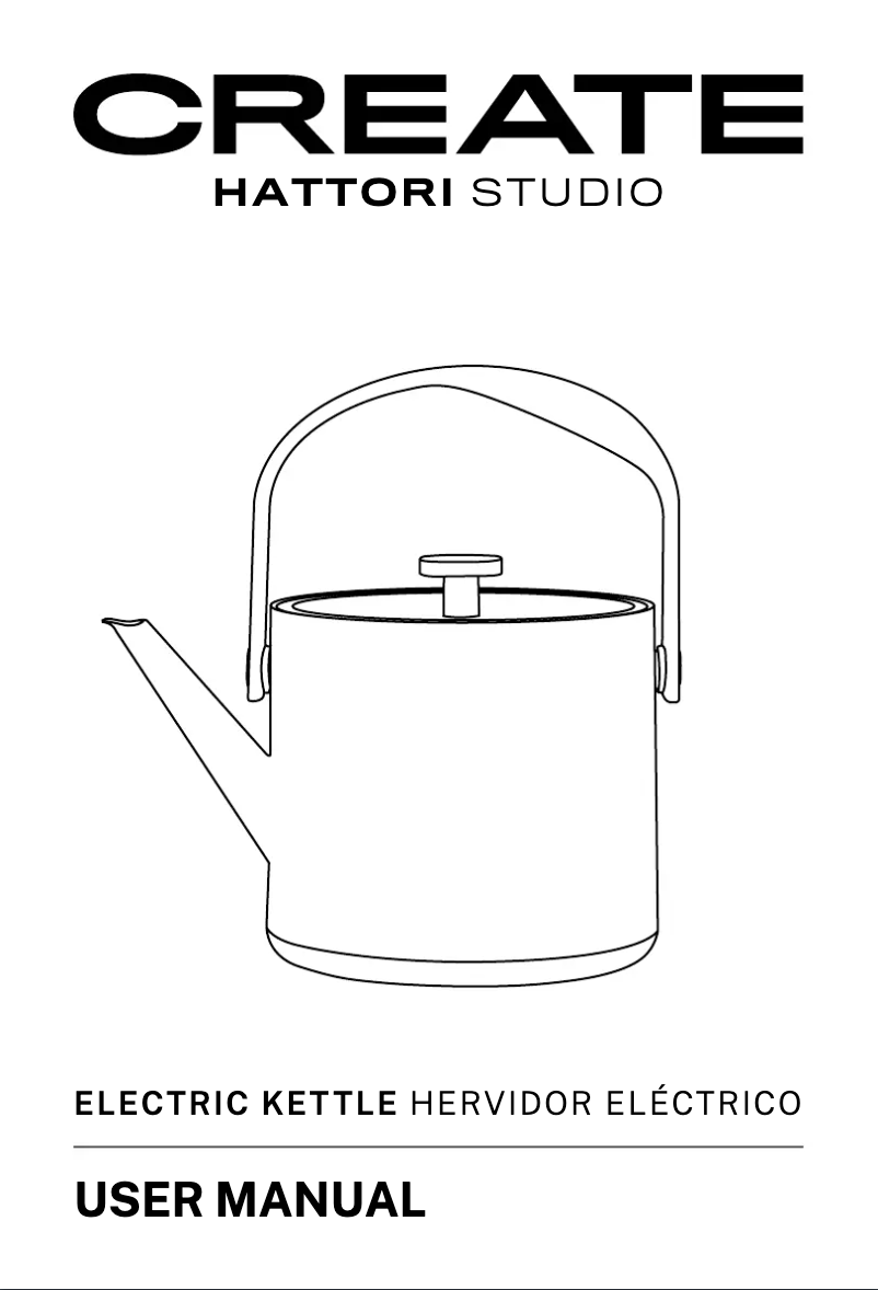 Imagen de la primera página del manual del dispositivo HATTORI