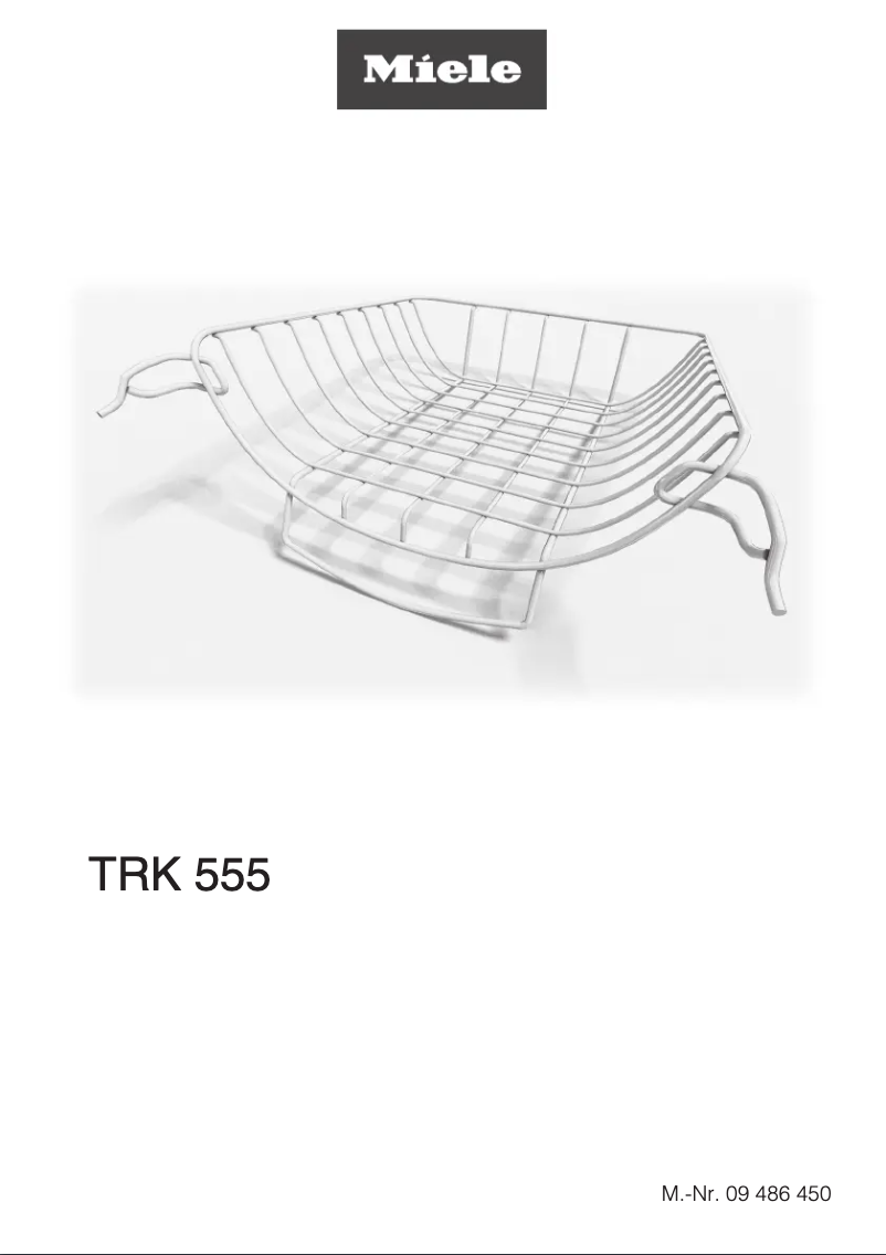 Imagen de la primera página del manual del dispositivo TRK555