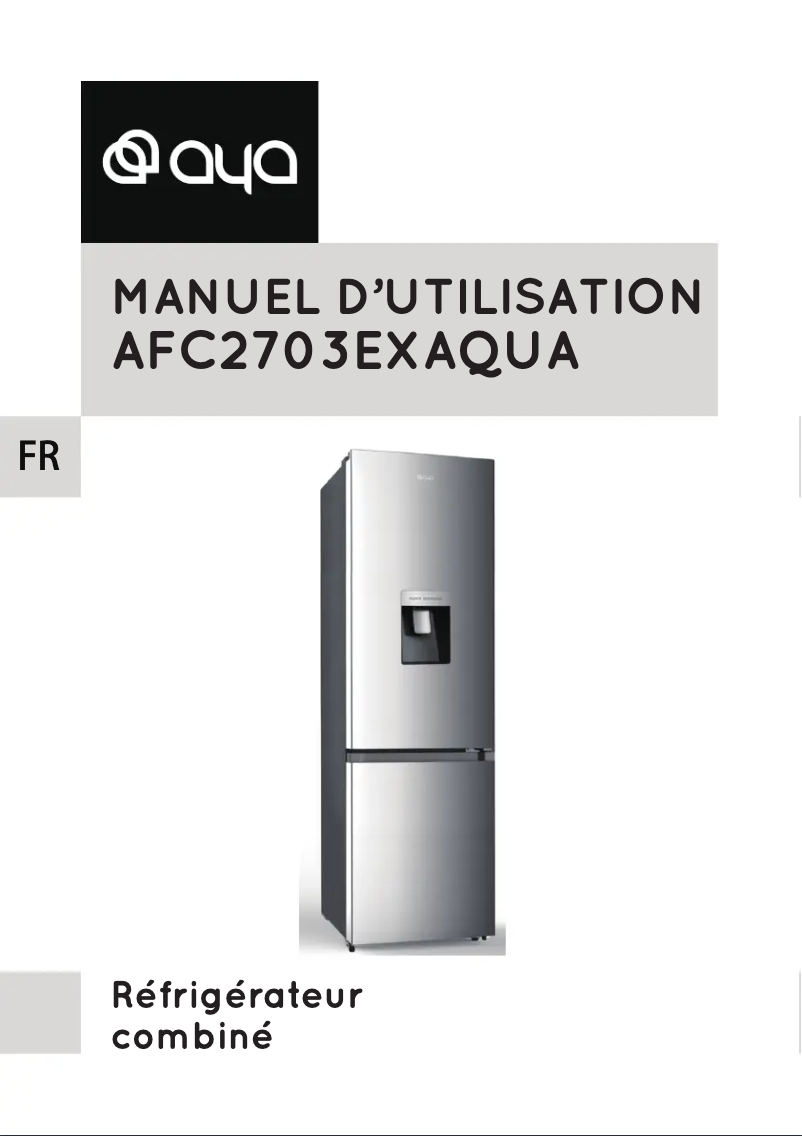 Página 1 del manual Manual de usuario AYA AFC2703EXAQUA