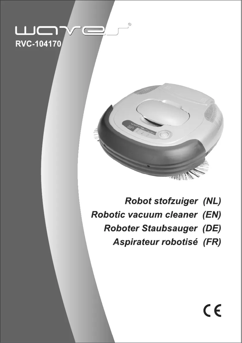 Imagen de la primera página del manual del dispositivo RVC-104170