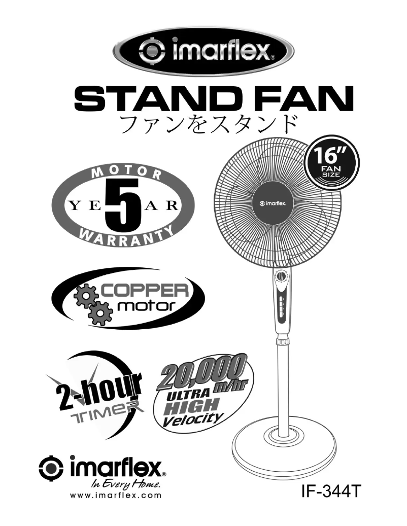 Página 1 del manual Manual de usuario Imarflex IF-344T
