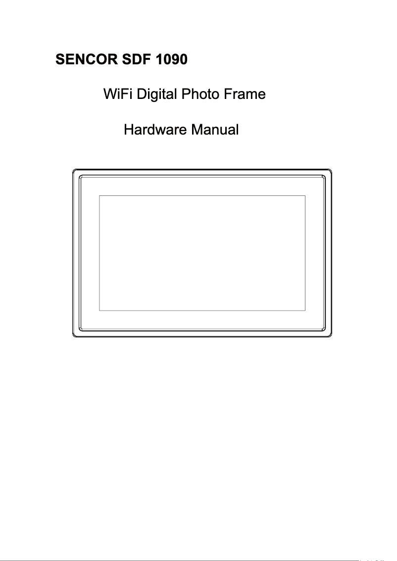 Imagen de la primera página del manual del dispositivo SDF 1090