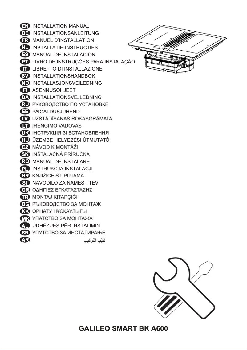 Página nº 1 - Guía de instalación Faber The Galileo Smart 60