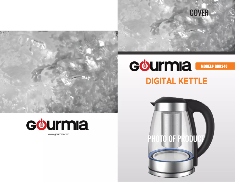 Imagen de la primera página del manual del dispositivo GDK240