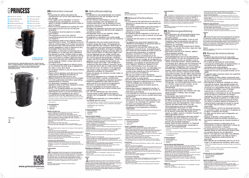 Imagen de la primera página del manual del dispositivo 242195