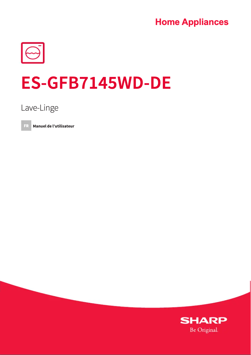 Imagen de la primera página del manual del dispositivo ES-GFB7145WD-DE