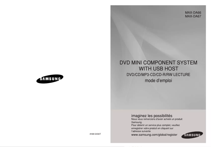 Imagen de la primera página del manual del dispositivo MAX-DA66