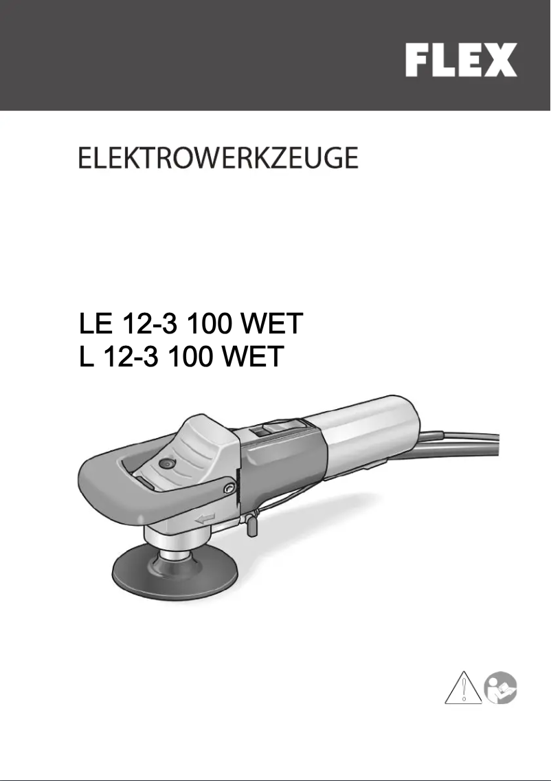 Página nº 1 - Manual de usuario Flex LE 12-3 100 WET