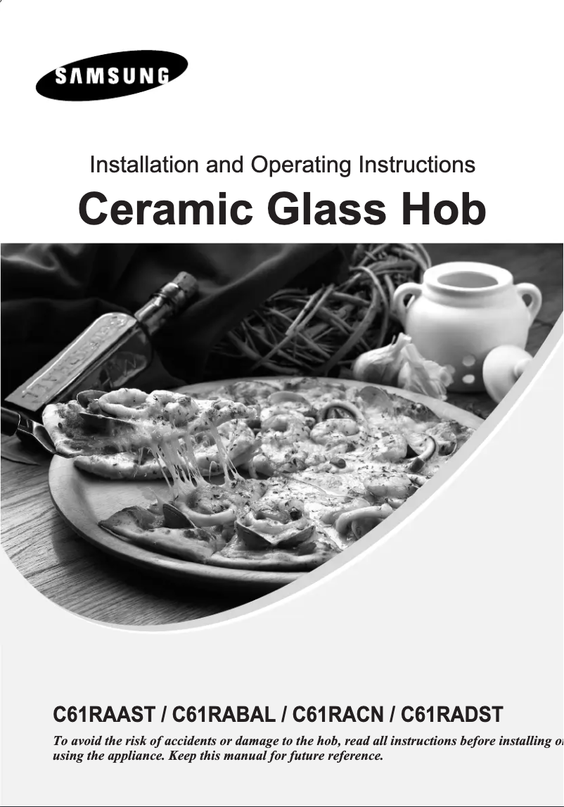 Página 1 del manual Manual de usuario Samsung C61RACN