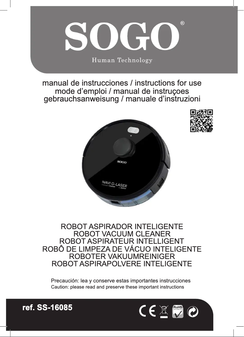 Página 1 del manual Manual de usuario Sogo SS-16085