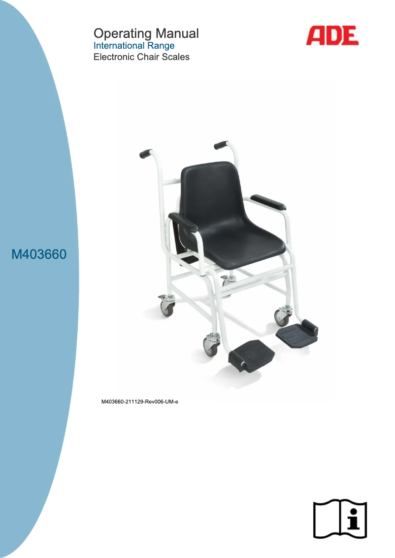 Imagen de la primera página del manual del dispositivo M403660