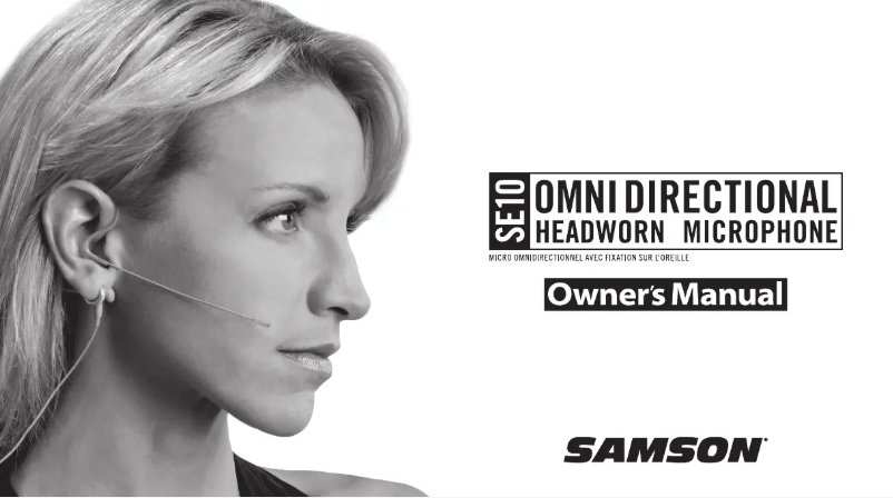 Imagen de la primera página del manual del dispositivo SE10