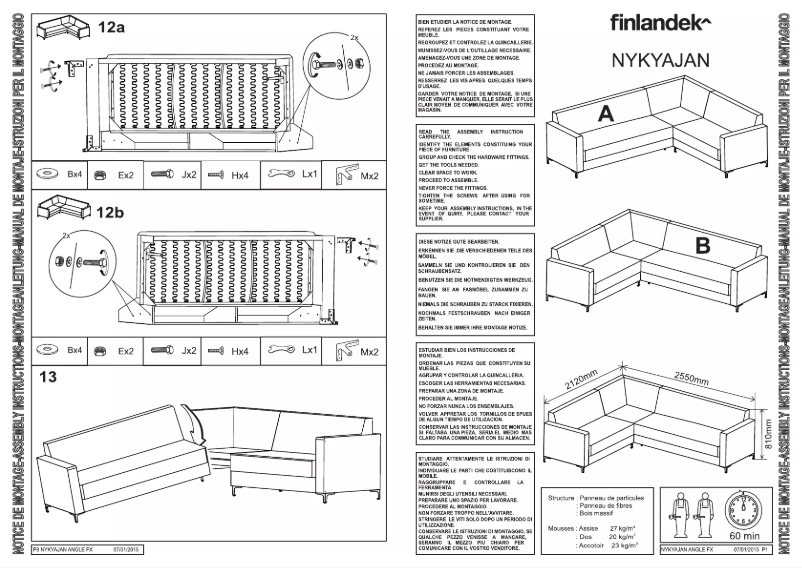 Imagen de la primera página del manual del dispositivo NYKYAJAN