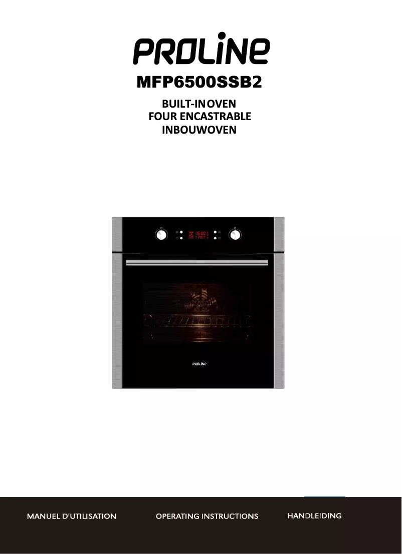 Página 1 del manual Manual de usuario Proline MFP6500SSB2