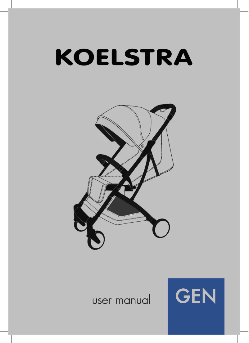 Imagen de la primera página del manual del dispositivo Gen