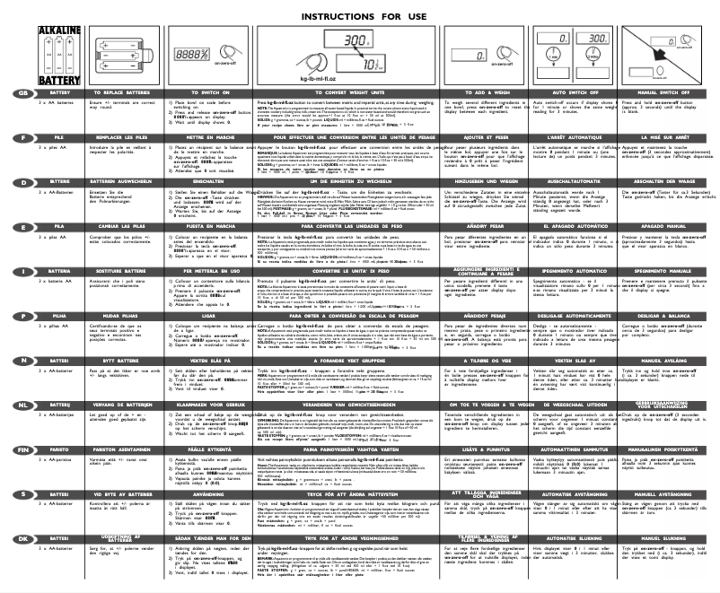 Imagen de la primera página del manual del dispositivo SL2054