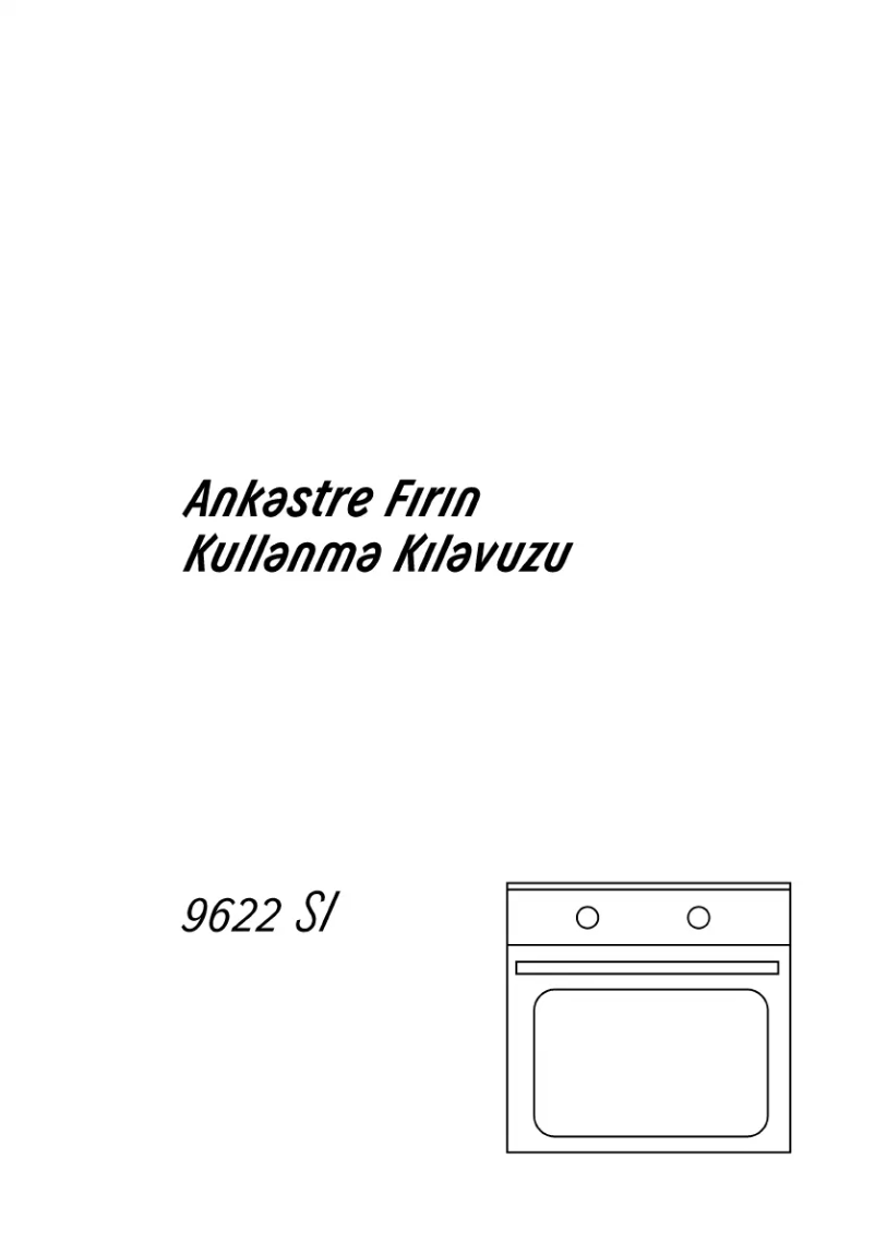 Página 1 del manual Manual de usuario Arçelik 9622 SI