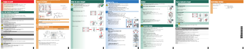 Página 1 del manual Guía de instalación Siemens WM14S840FG