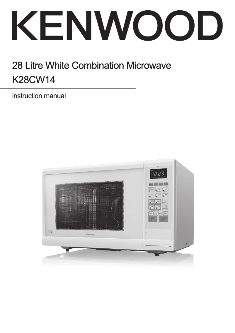 Imagen de la primera página del manual del dispositivo K28CW14