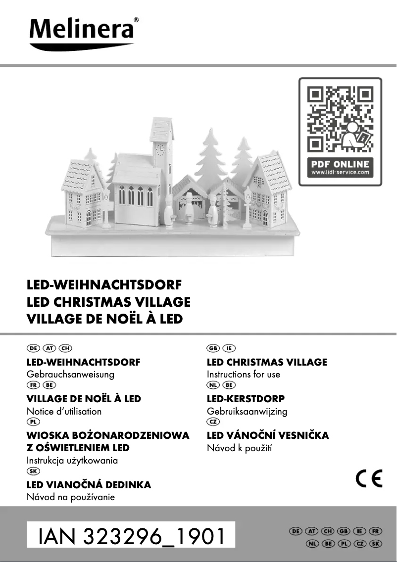 Imagen de la primera página del manual del dispositivo IAN 323296