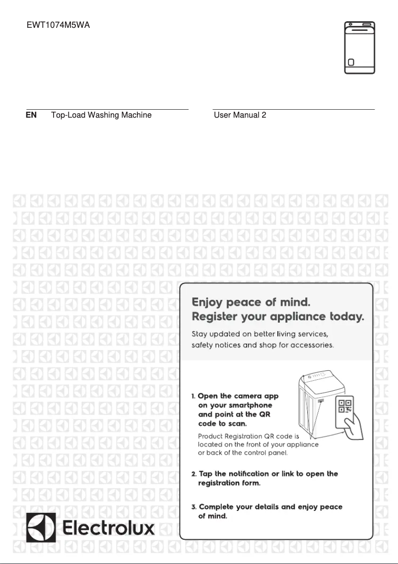 Página 1 del manual Manual de usuario Electrolux EWT1074M5WA