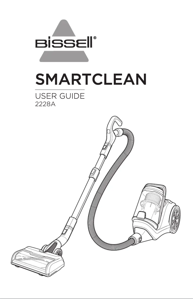 Imagen de la primera página del manual del dispositivo SmartClean 2228