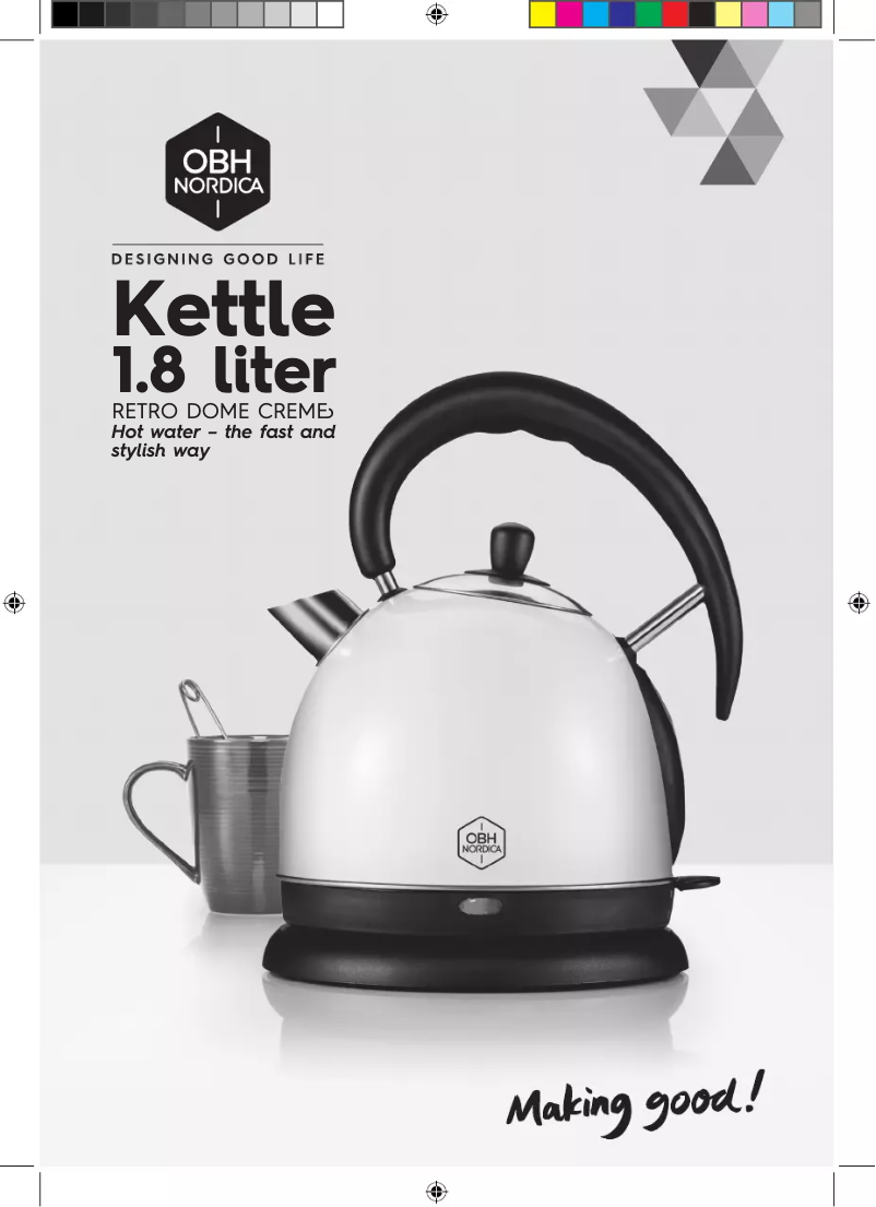 Imagen de la primera página del manual del dispositivo Dome Retro