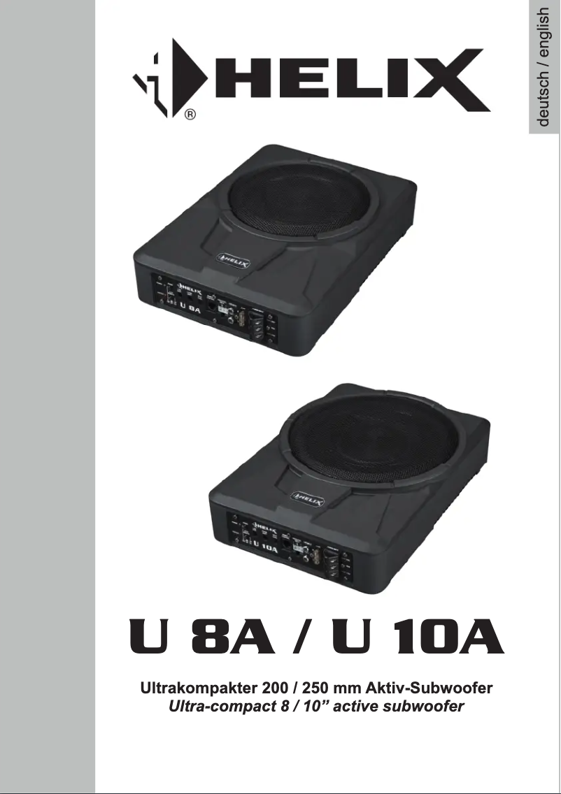 Imagen de la primera página del manual del dispositivo U 8A