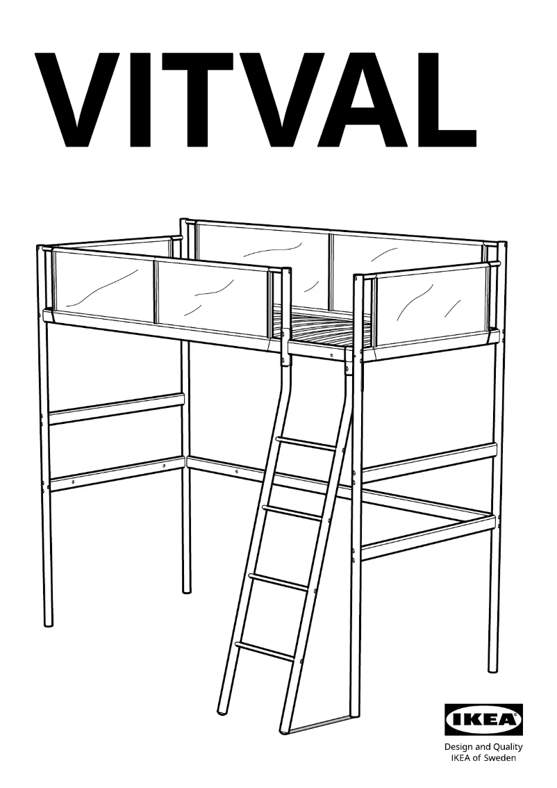 Página 1 del manual Manual de usuario Ikea VITVAL 204.112.32