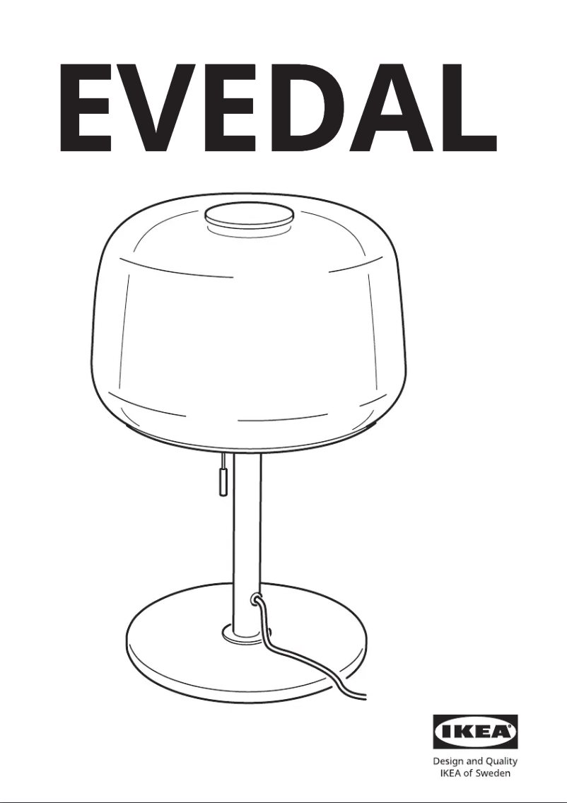 Imagen de la primera página del manual del dispositivo EVEDAL 804.057.37