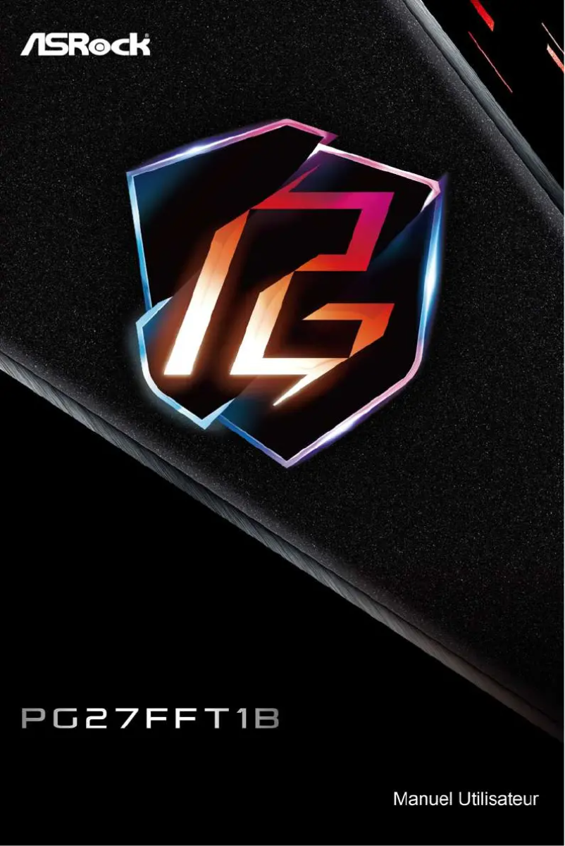 Imagen de la primera página del manual del dispositivo PG27FFT1B