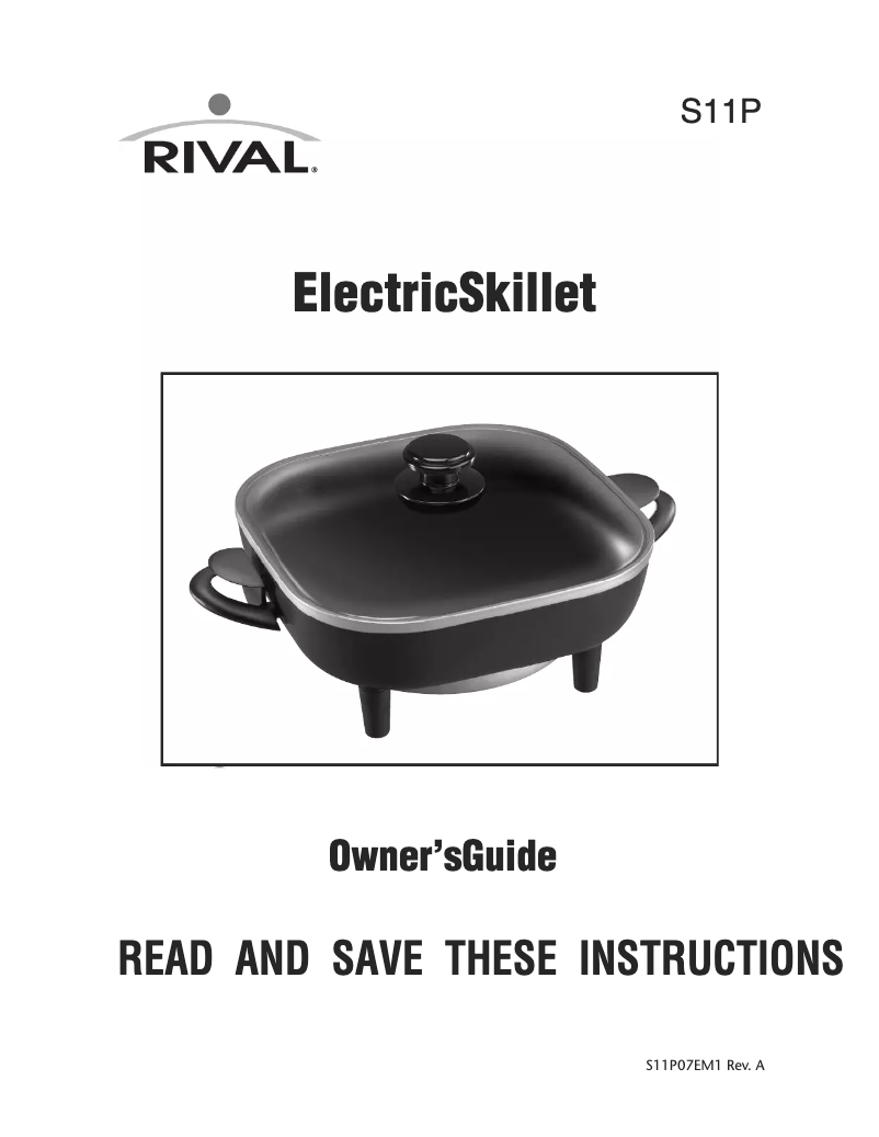 Página 1 del manual Manual de usuario Rival S11P