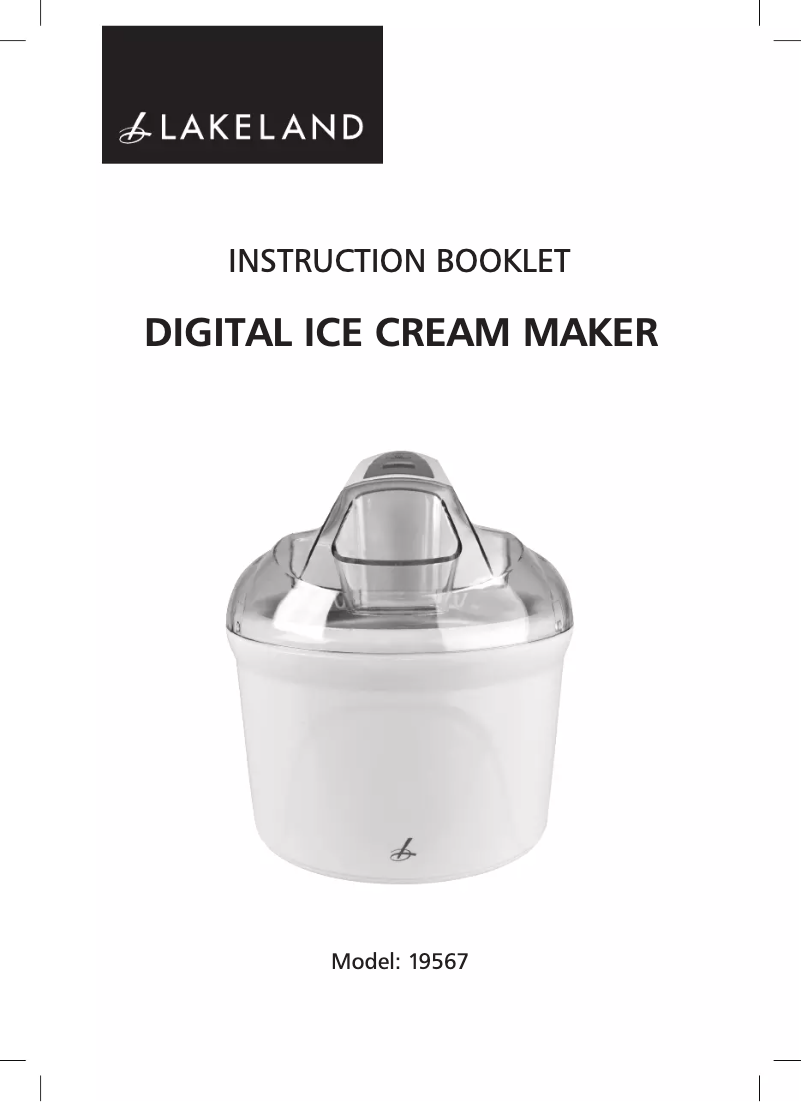 Página 1 del manual Manual de usuario Lakeland 19567