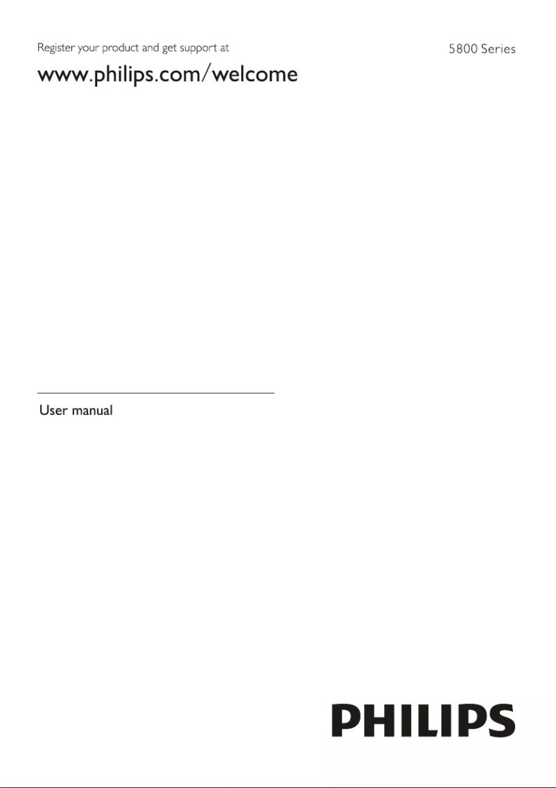 Página 1 del manual Manual de usuario Philips 32PHT5853