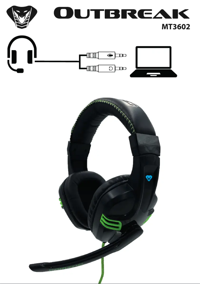 Página 1 del manual Manual de usuario Media-Tech COBRA PRO OUTBREAK MT3602