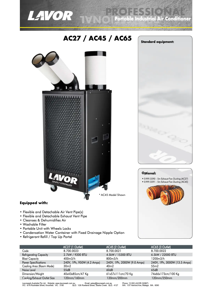 Imagen de la primera página del manual del dispositivo AC65