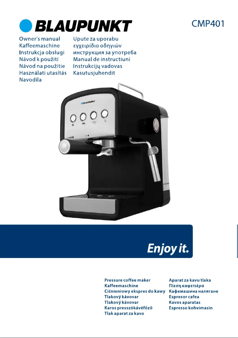 Página 1 del manual Manual de usuario Blaupunkt CMP401