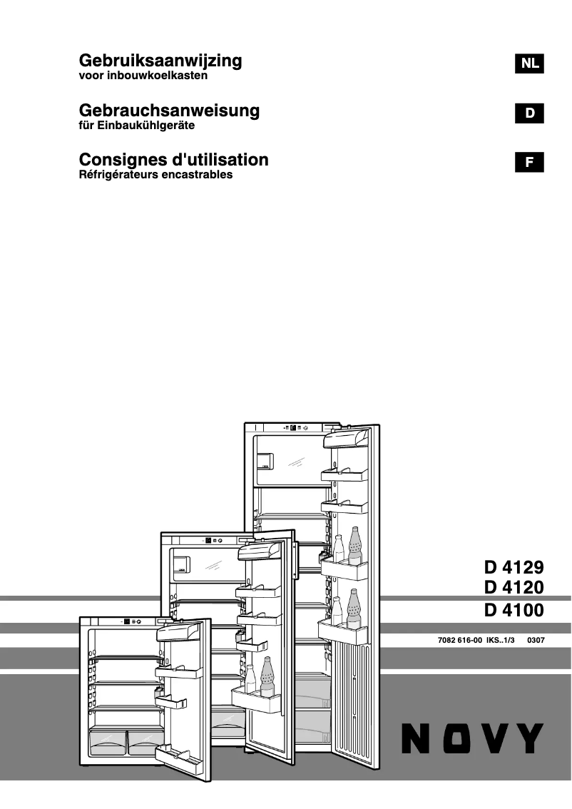 Imagen de la primera página del manual del dispositivo D 4129