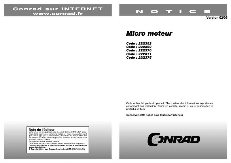 Imagen de la primera página del manual del dispositivo 950D8101