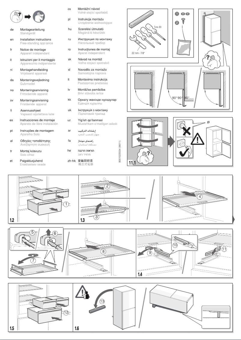 Imagen de la primera página del manual del dispositivo KG36NVI35K