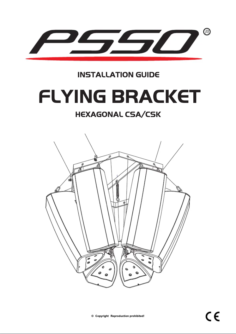 Imagen de la primera página del manual del dispositivo Flying Bracket