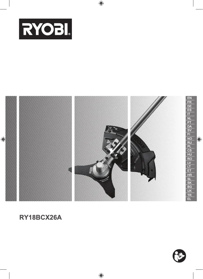 Página 1 del manual Manual de usuario RYOBI RY18BCX26A