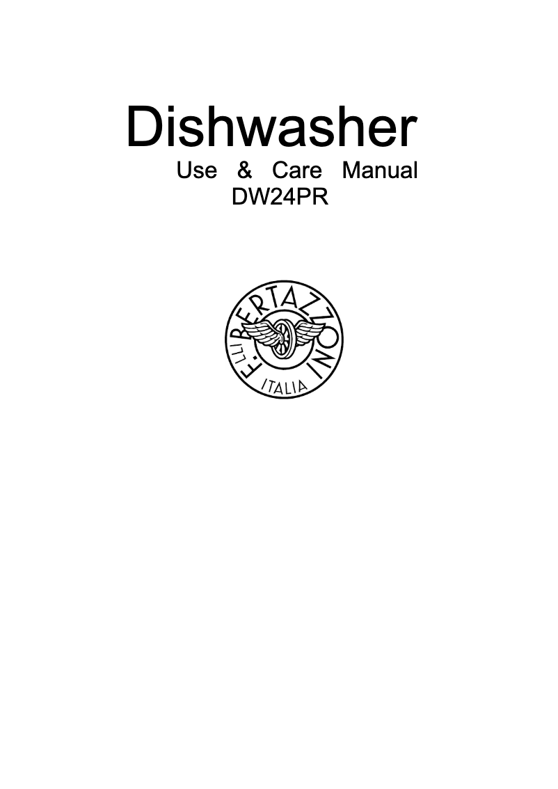 Imagen de la primera página del manual del dispositivo DW24